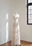Simple Strapless Sheath Wedding Dresses Sequined Tulle White Bridal Gowns HZ1121